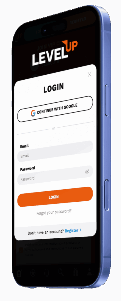 levelup login casino