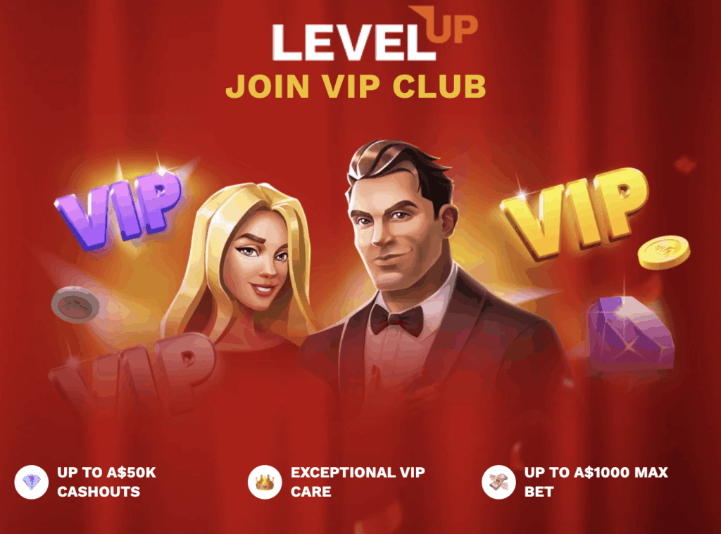 LevelUp Casino VIP Program